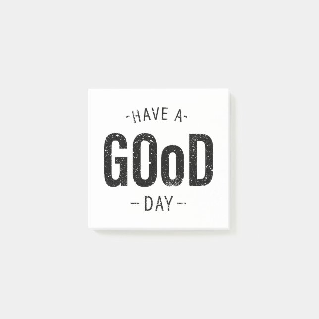 Bloco De Notas Tenha um bom dia (Frente)