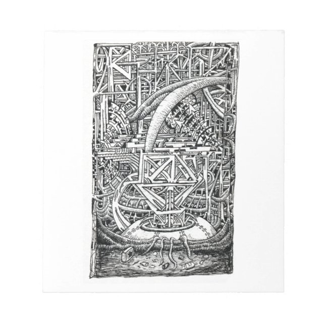 Bloco De Notas Tentacle Tank de Brian Benson (Frente)