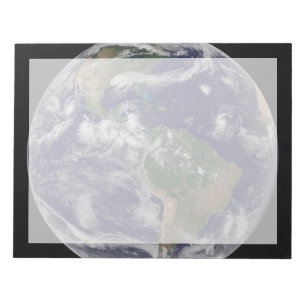 Bloco De Notas Terra cheio Mostrando Vários Sistemas De Tempestad