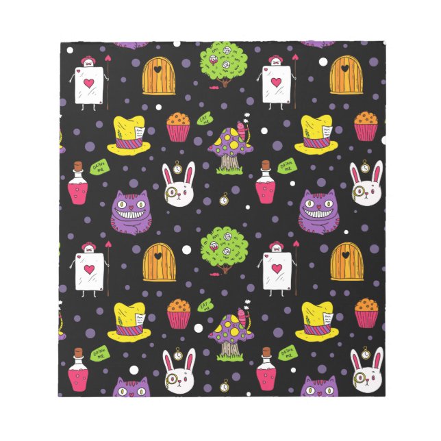 Bloco De Notas terra natalina negra (Frente)