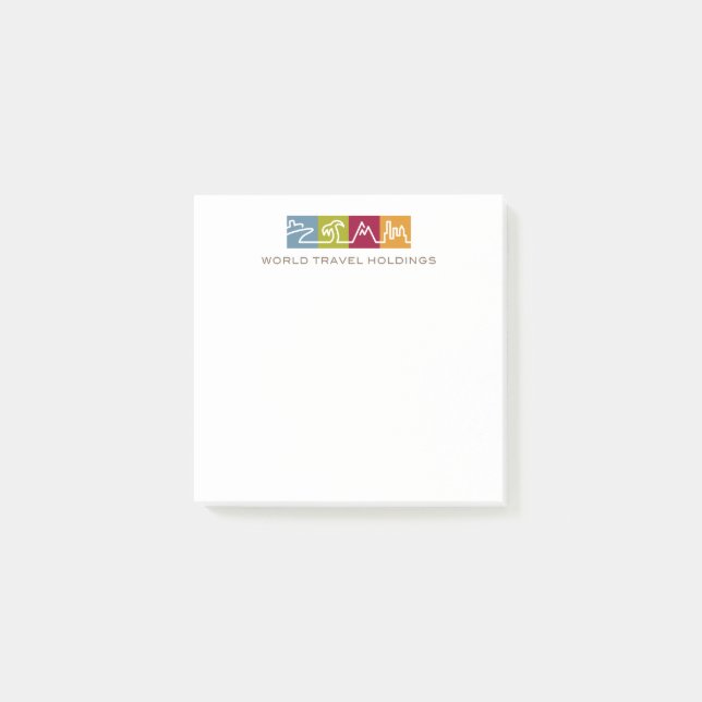 Bloco De Notas Terras arrendadas do viagem do mundo (Frente)