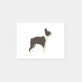 Bloco De Notas Terrier de Boston