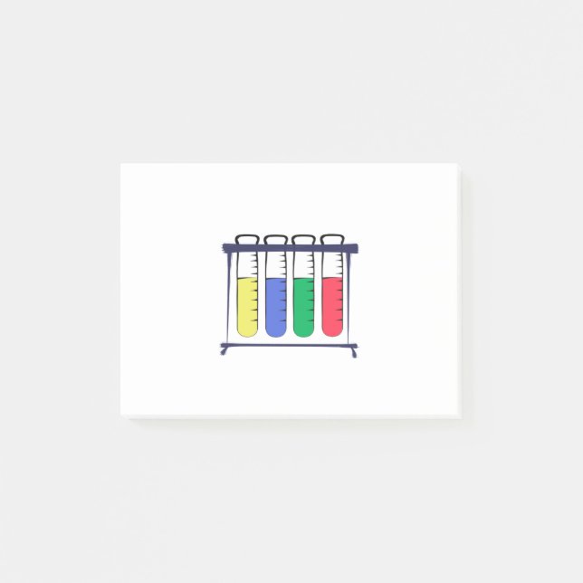 Bloco De Notas Test Tube Shelf (Frente)