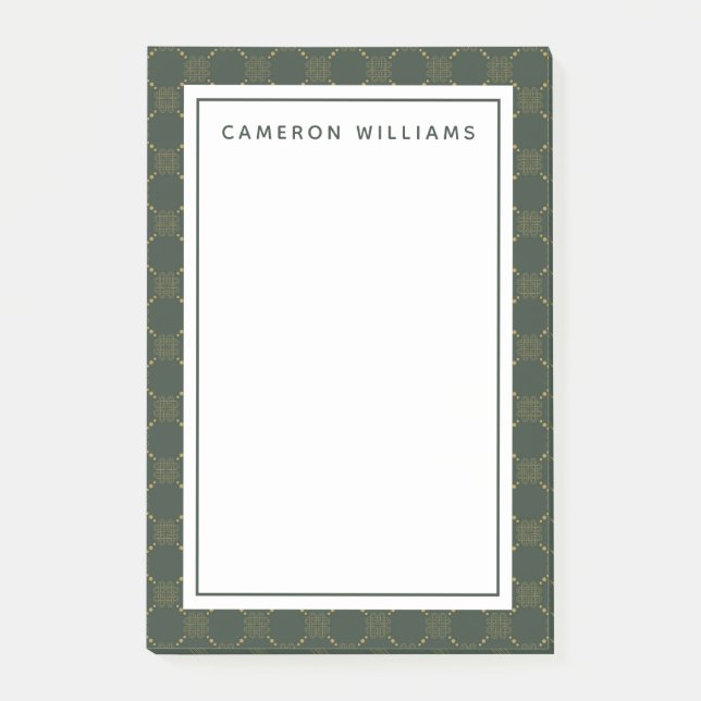 Bloco De Notas Teste padrão de nó celta (Frente)