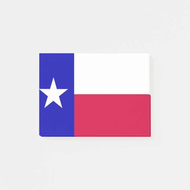 Bloco De Notas Texas Flag (Frente)