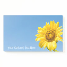 Texto personalizado Girassol