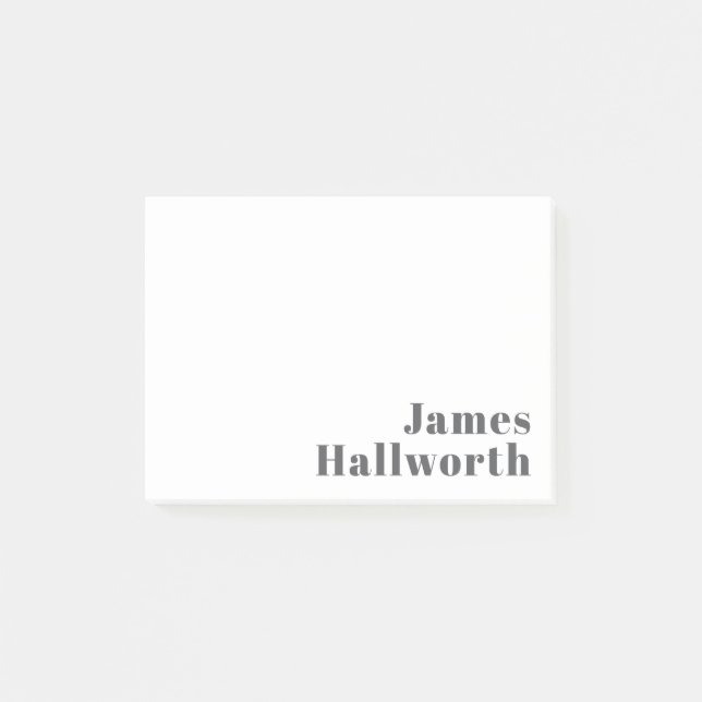 Bloco De Notas Texto Retroativo Retroativo para na moda Editável  (Frente)