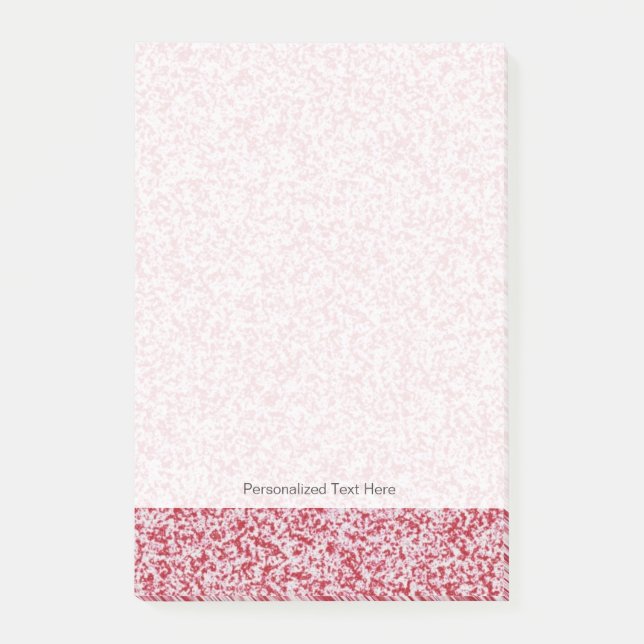 Bloco De Notas Textura abstrata (Frente)