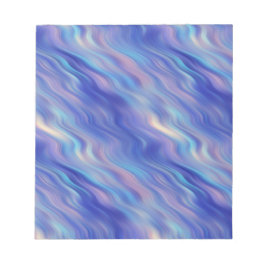 Bloco De Notas Textura Azul de Glória