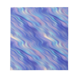Bloco De Notas Textura Azul de Glória