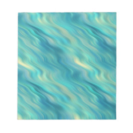 Bloco De Notas Textura de onda de Hydrangea azul