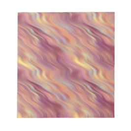 Bloco De Notas Textura ondulada de Plumeria exótica