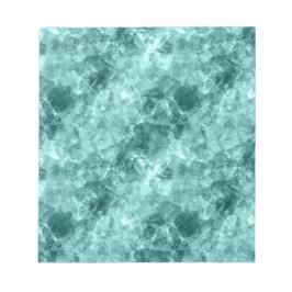 Bloco De Notas Textura Teal Crumplada