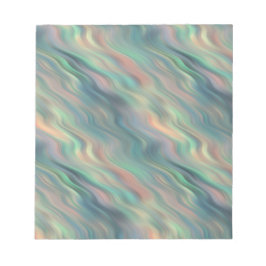 Bloco De Notas Textura Wavy Iris Azul