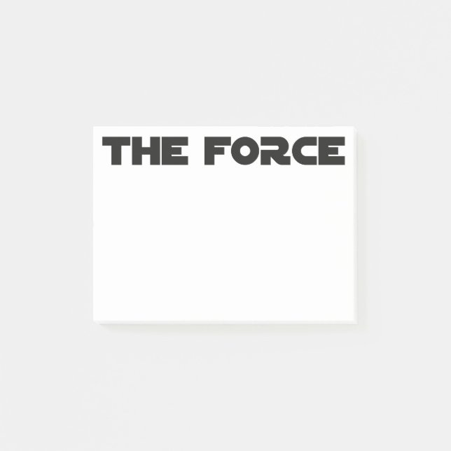 Bloco De Notas The Force™ Post-it® Notes (Frente)