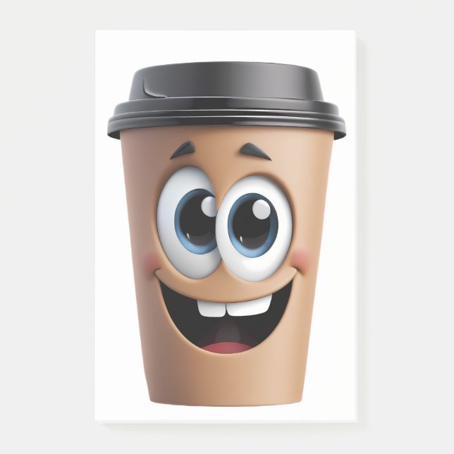 Bloco De Notas The Happiest Coffee Break You'll Ever Have (Frente)