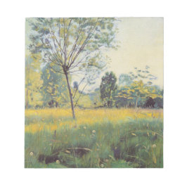 Bloco De Notas The Ouro Meadow (por Ferdinand Hodler)