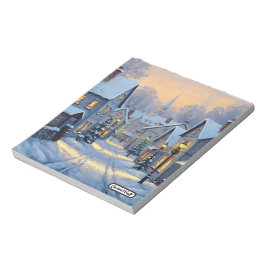 Bloco De Notas The Town In Winter