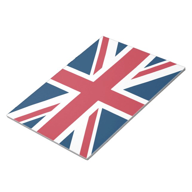 Bloco De Notas The Union Jack British Flag (Inclinado)