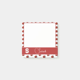 Bloco De Notas Themed Ladybug Personalizado