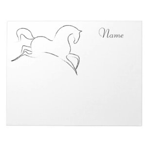 Bloco De Notas Thunder_Cove Cavalo Selvagem