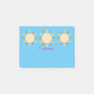 Bloco De Notas Thunder_Cove do Círculo Sol Geométrico