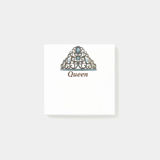 Bloco De Notas Tiara Queen Crown (Frente)