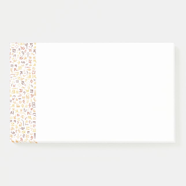 Bloco De Notas tibetano (Frente)