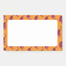 Bloco De Notas Tigre - Rosa Vibrante