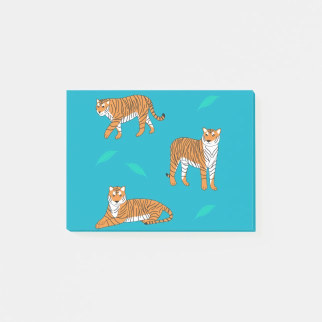 Bloco De Notas Tigres Laranja (Frente)