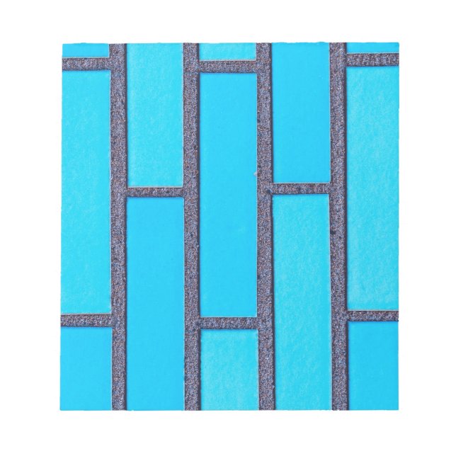 Bloco De Notas tijolo azul (Frente)