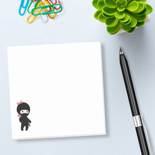 Bloco De Notas Tiny Ninja Girl (Criador carregado)