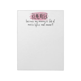 Bloco De Notas Título Colorido do Planejador / Cabeçalho Lembrar
