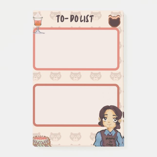 Bloco De Notas To-do list (Frente)