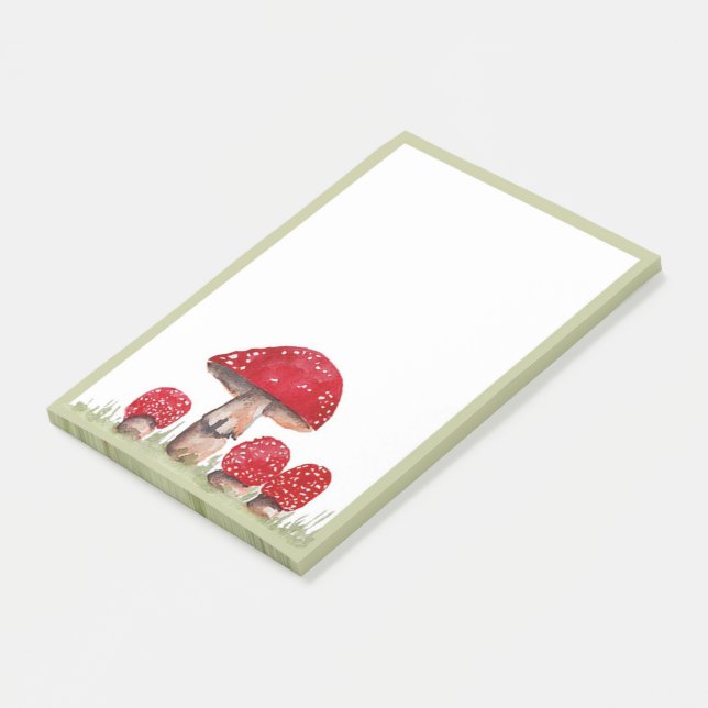 Bloco De Notas Toadstools (Inclinado)