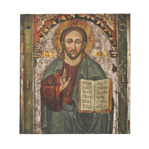 Bloco De Notas Todo o cristo poderoso - Chrystus Pantokrator