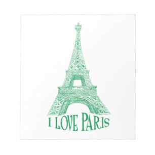 Bloco De Notas Torre Eiffel.Paris