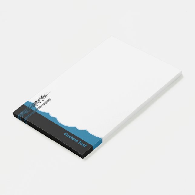 Bloco De Notas Torres de comunicação (Inclinado)