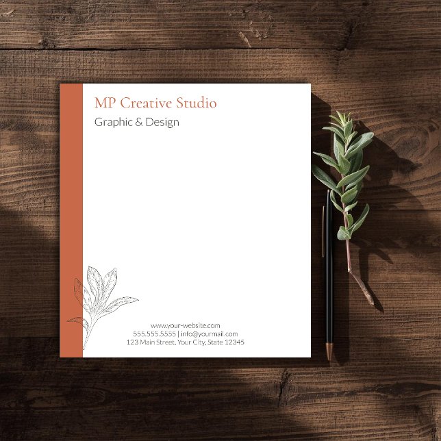 Bloco De Notas Toskana Rustic Elegance (Criador carregado)