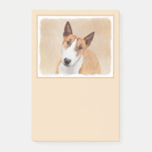 Bloco De Notas Touro Miniatura - Pintura Terrier - Bonito Origina