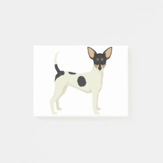 Bloco De Notas Toy Fox Terrier