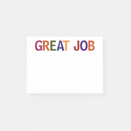 Bloco De Notas Trabalho de excelente multicolorido 4 x 3