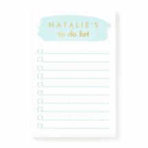 Traço de Pincel Personalizado para Fazer Lista