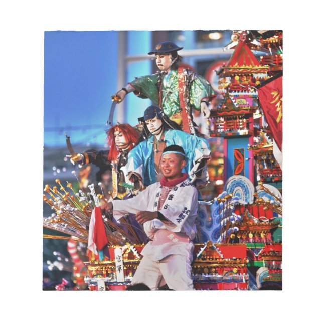 Bloco De Notas Tradição do Festival do Japão (Frente)