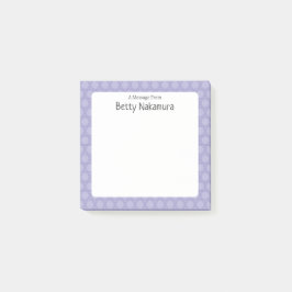 Bloco De Notas Traditional Japanese Lattice Pattern