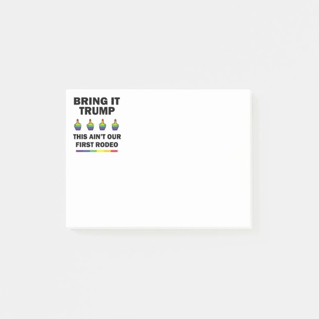 Bloco De Notas Traga-o Trump (Frente)