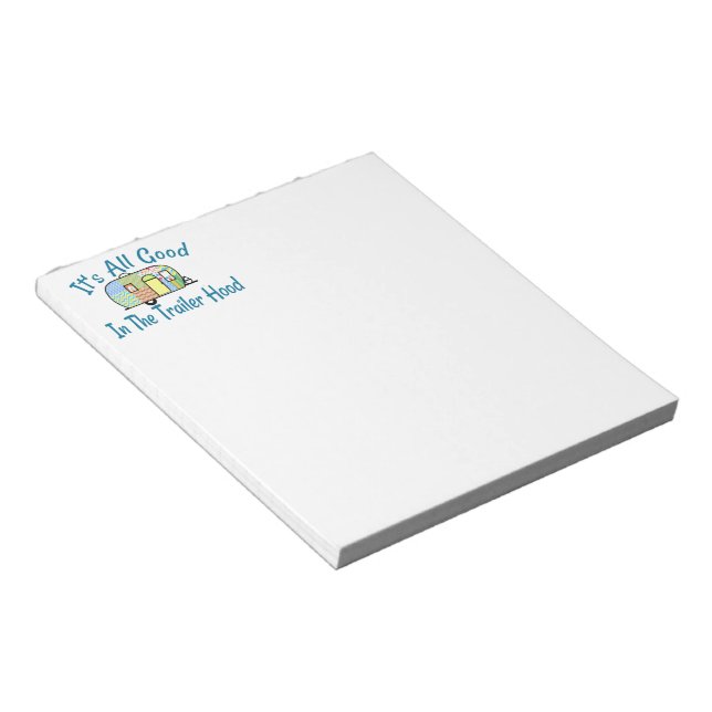 Bloco De Notas Trailer Hood Camper Note Pads (Inclinado)