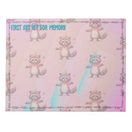 Bloco De Notas Trash Panda notepad - Notizblock