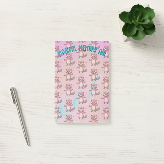 Bloco De Notas Trash Panda notes - Klebezettel - small (Escritótio)