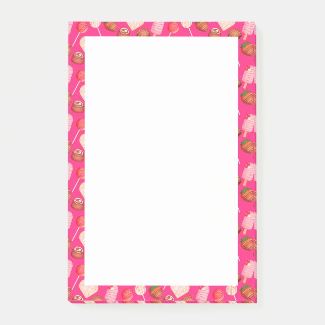 Bloco De Notas Tratamentos De felizes dias de os namorados E Padr (Frente)